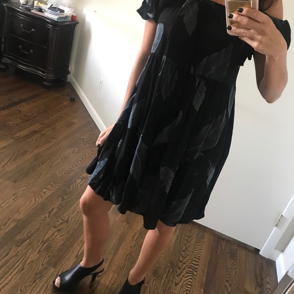 Off the shoulder dress